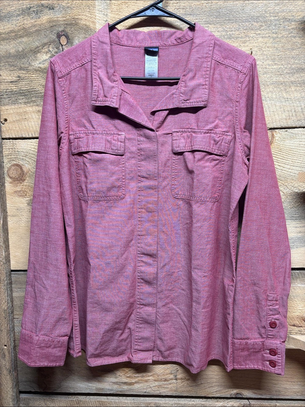 Patagonia Long Sleeve Chambray Shirt